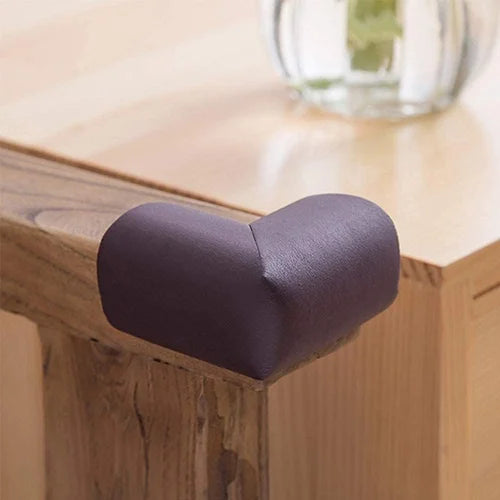 pepplo Corner Protector Baby Proof | Corner Guard Child Safety for Babies, Toddles, Kids | Foam Corner Covers for Furniture, Table, Desk | 8 Pack (Brown)