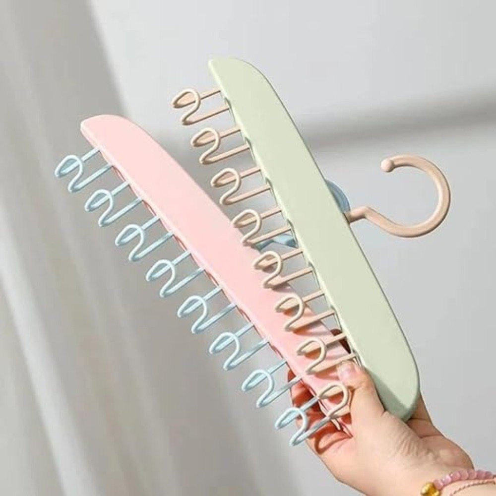 Plastic Multicolor Space Saving Hanger, Long-Lasting Bra Organize, For Home