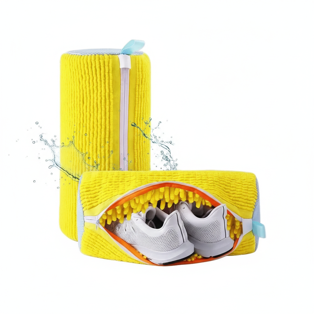 Shoe Washing Bag for Washing Machine – Protective Mesh Laundry Bag with Zipper