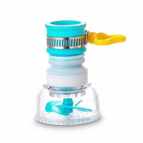 Adjustable Kitchen Splash Plastic| Water Saving Faucet Sprinkle Head Nozzle| Bathroom Tap-Multi Color| (PACK OF 1 MULTICOLOUR)