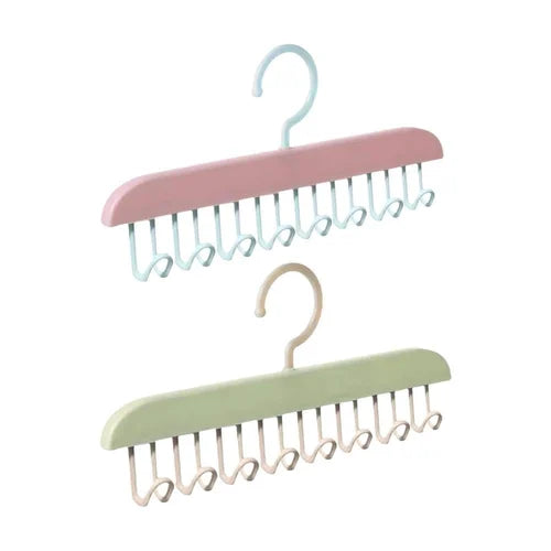 Plastic Multicolor Space Saving Hanger, Long-Lasting Bra Organize, For Home